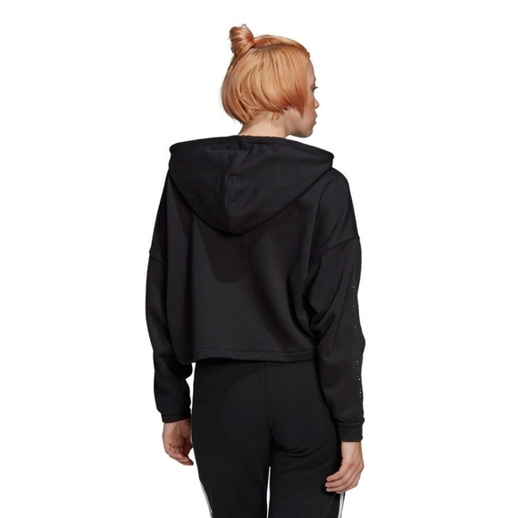 Adidas Originals Fakten Cropped Hoodie - Picture 2 of 7